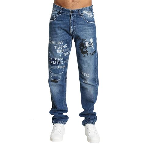 men's fendi jeans